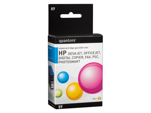 Quantore Inkcartridge HP C6657A 57 kleur