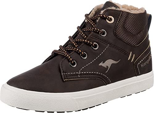 KangaROOS Kavu X Sneakers - Kinderen - Bruin - Maat 33