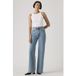 Levi's Ribcage Wide Leg Belted Jean W23L30 Bleu