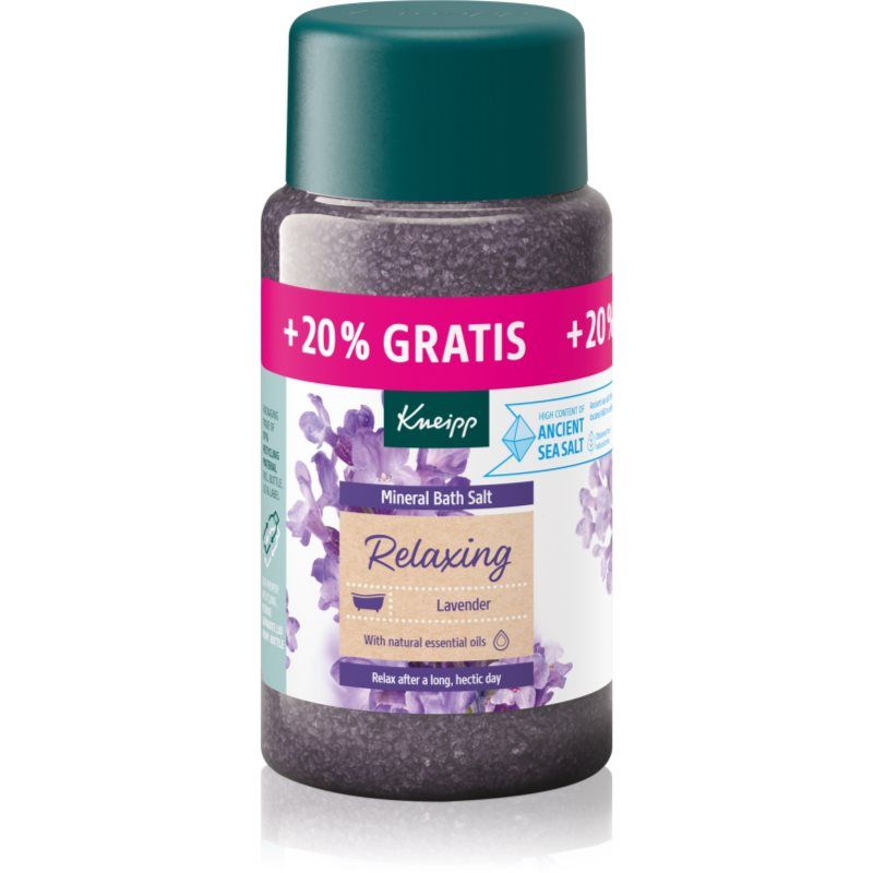Kneipp Relaxing Mineral Bath Salt - Relaxační Koupelová Sůl S Vůní Levandule