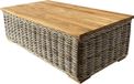 AVH-Collectie Otava Serva Nissah lounge tuintafel naturel rotan - teak
