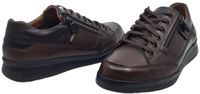 Mephisto Lucca Brown | Heren veterschoen voor steunzolen