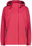 CMP Waterdichte jas met afneembare capuchon voor vrouwen - Magenta - XL