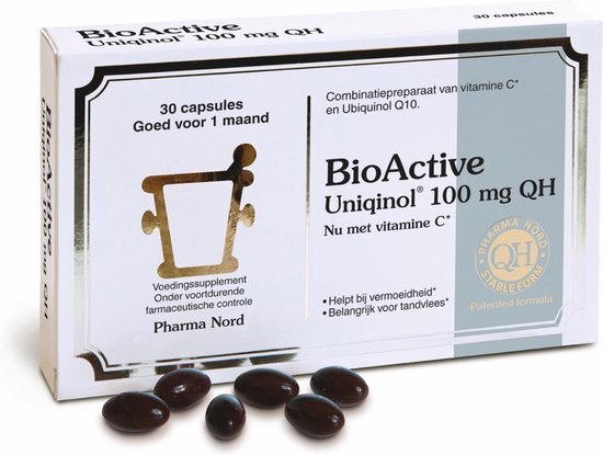 Pharma Nord BioActive Q10 Uniqinol 100mg Capsules 30st