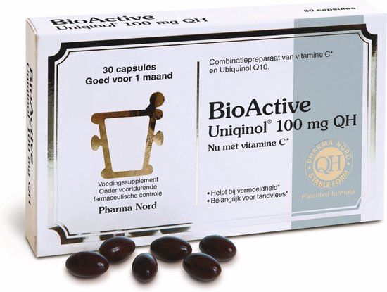 Pharma Nord BioActive Uniqinol 100mg Capsules - 30 stuks