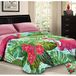 PETTI Artigiani Italiani - Dekbed voor eenpersoonsbed, dekbed 100% Made in Italy, flamingo's