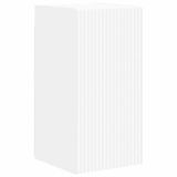 vidaXL TV Wandkast 30 x 31 x 60 cm Wit Bewerkt hout