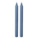 Set Doriche Set van 8 Decoratieve Kaarsen, Dusty Blue, 8 uur Brandduur, 2,2 cm Diameter, 25 cm Hoogte