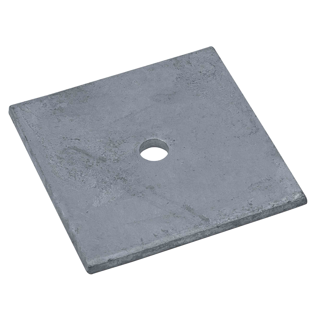 Waelbers Volgplaat M24/100x100x6mm, thermisch verzinkt (FV) - 25 Stuk(s) - 310153.09