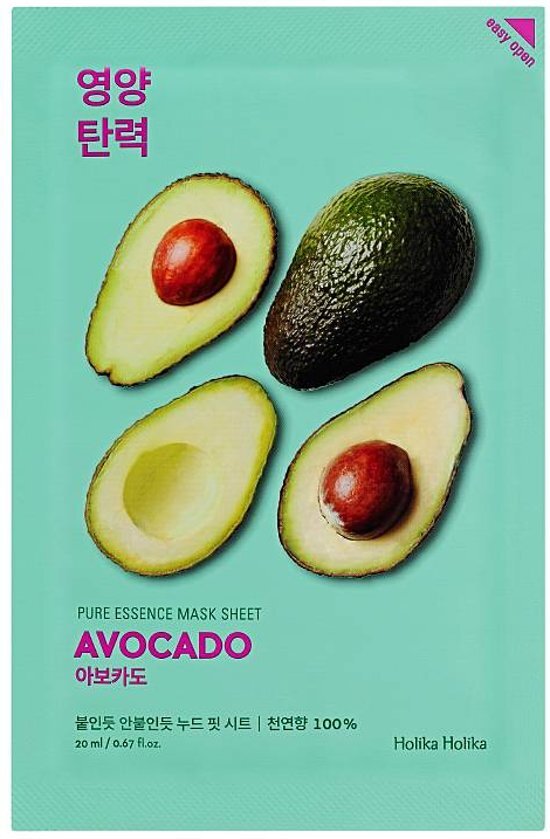 Holika Holika - Pure Essence Mask Sheet Avocado