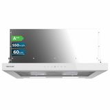 Cecotec Bolero Flux TLT 605500 Wandschouw Afzuigkap Wit 490 m3/h 60 cm