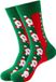Rudolph & Santa Sokken maat 41-47 groen/rood