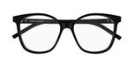 Saint Laurent Sl M162 Lunettes De Vue Femme Noir Rondes 55mm