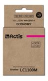 Actis KB-1100M Magenta cartouche d'encre (remplace Brother LC1100M/980M)