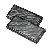 Unitec 10271 Voorreflector, rechthoekig, set van 2