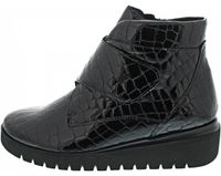 Waldläufer Bottes à scratch H-Florenz, noires, taille 38,5