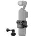 NEEWER Pocket 3 Cage & Action Camera Adapter Compatibel met DJI Osmo Pocket 3 & Action 2 Magnetische Mount, Aluminiumlegering Gimbal Rig met 1/4" Draden Koude Schoen voor Accessoires Extensie, AC009