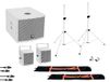 Omnitronic Molly 2.1 Actieve PA-luidsprekerset Incl. subwoofer, Bluetooth