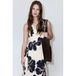 Mango Gebloemde Maxi Jurk - Ecru