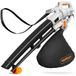 Merkloos Bladblazer Bladzuiger - Elektrisch - 3000 W - 3-in-1 - 35 liter opvangzak - 3,6 kg