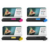 Evoke Kyocera Tk-8115 Tk8115 4X Cmyk: Zwart, Cyaan, Magenta, Geel 30000 Pagina's Ecosys M8124Cidn M8130Cidn M8130Cin Compatibele Toner