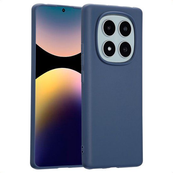 imoshion Color Backcover - Geschikt voor Xiaomi Redmi Note 14 Pro (4G) - Donkerblauw