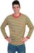Merkloos Shoppartners Gestreept heren shirt Dorus 2XL