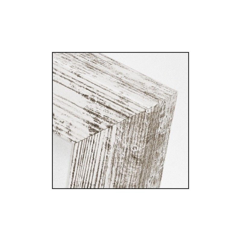 Zep Nelson 6 wit/bruin 20x30 hout fotolijst V21236