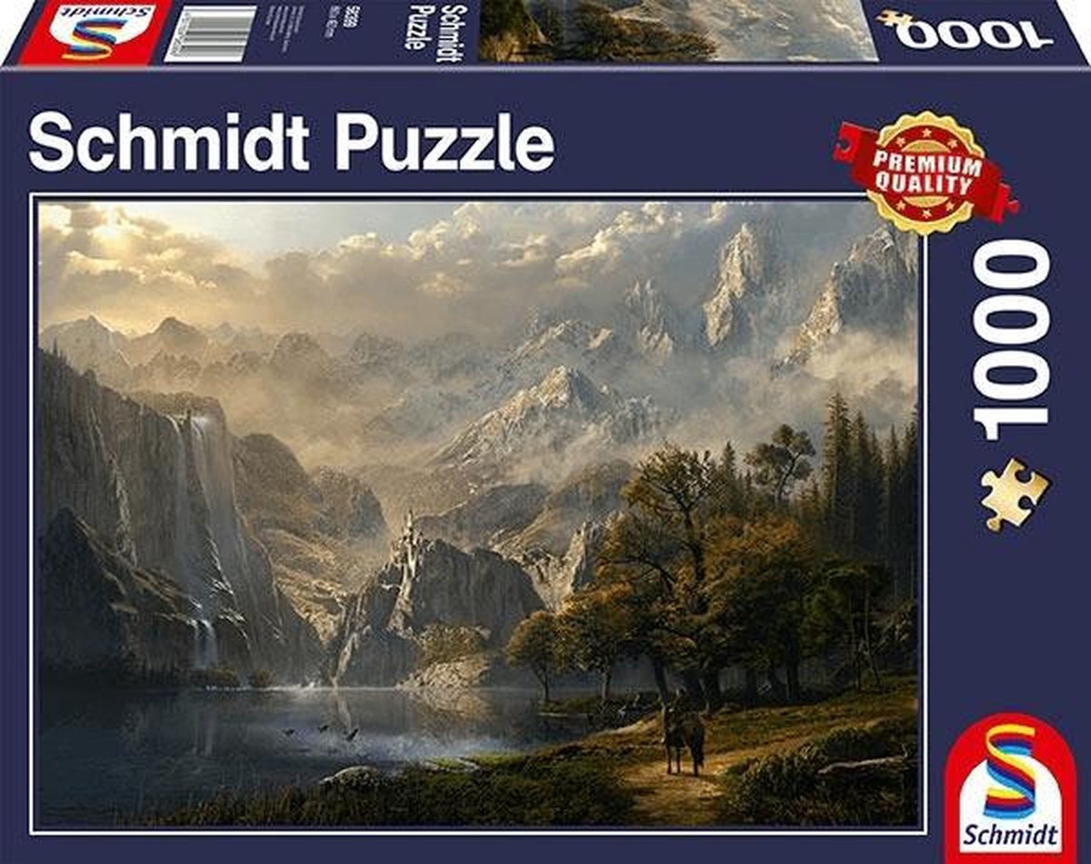 Schmidt Idyllische Waterval, 1000 stukjes Puzzel