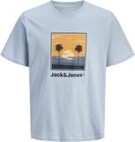 JACK&JONES JJPERRY TEE SS CREW NECK T-shirt Homme L Celestial Blue