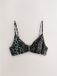Next Dames Bikinitop Balconette met beugel en zonder vulling - Groen/Zwart Panterprint - Maat 70E