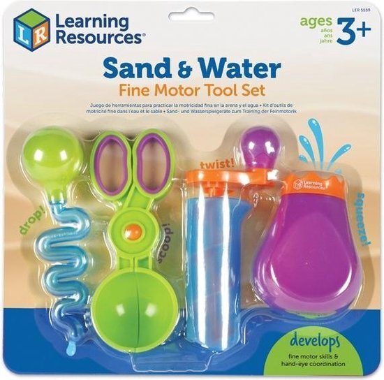 Learning Resources Fijne motoriek zand en water set