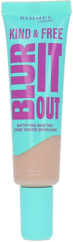 Rimmel Kind & Free Blur It Out Mattifying Skin Tint - 010 Rose Ivory