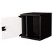 ROLINE 10-inch wandbehuizing 6 U, 312x300 BxD zwart