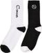 Mister Tee Cancer Zodiac 2-Pack Sokken - 47/50 - Zwart/Wit