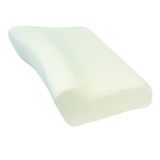 SISSEL Soft Rechthoekig Traagschuim Wit Hoofdkussen 47 x 33 cm