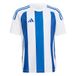 adidas Striped 24 Jersey Kids Shirt, white/team royal blue, 5-6 Years