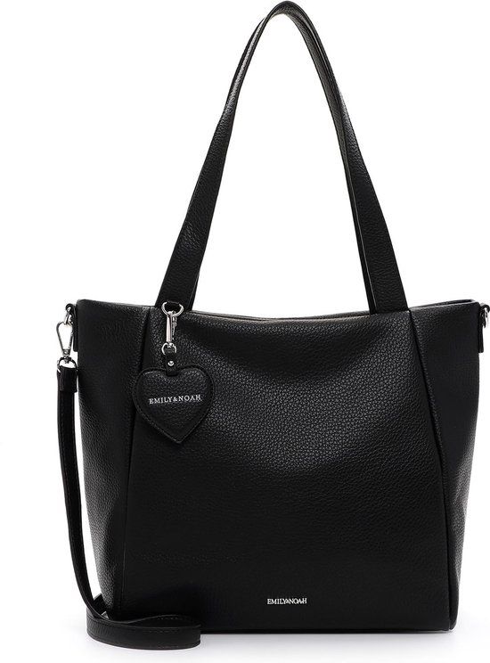 Emily & Noah Shopper E&N Enie (64996) - Dames handtassen - black 100