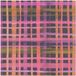 e-Delux GmbH Grafisch behang Profhome 782242-GU vliesbehang hardvinyl warmdruk in reliëf glad met ruitpatroon mat pink paars oranjegeel bruinrood 5,33 m2