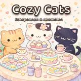 Malbuch Cozy Cats Malbuch für Erwachsene & Jugendliche | Süße Katzen Szenen für Entspannung, Stressabbau & gemütliche Ausmalmomente