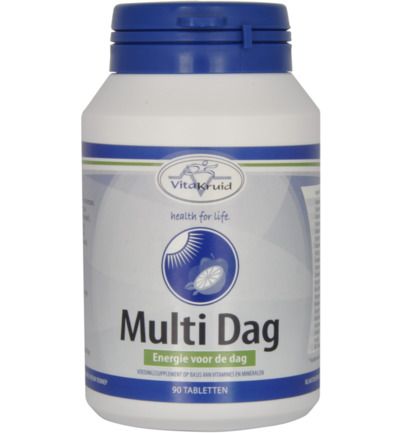 Vitakruid Multi Dag Tabletten 90st