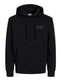 Jack & Jones Plus Sweatshirt 'JJECorp' grijs / zwart