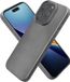 kwmobile hoesje geschikt voor Apple iPhone 16 Pro - Back cover - Gris métallisé