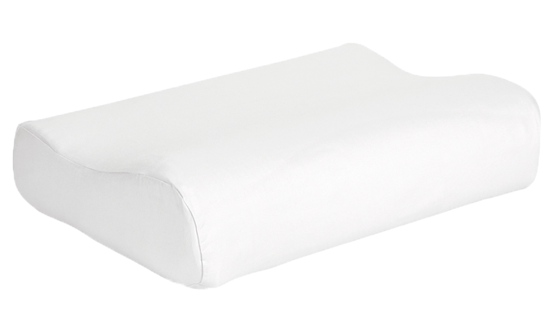 M line Wave Pillow Hoofdkussensloop - Wit