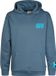 Petrol Industries sweat à capuche pour garçon avec imprimé forgepark - Bleu - Taille 128
