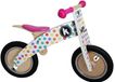 kiddiMoto Kurve Pastel Dotty loopfiets