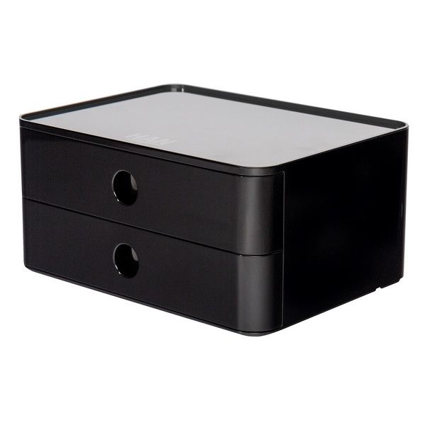 HAN Smart-box Allison - 2 lades - zwart