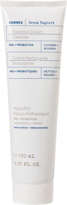 Korres Greek Yoghurt Foaming Cream Cleanser - 150 ml
