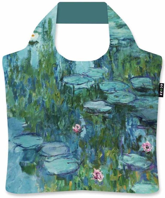 Ecozz Draagtas Waterlelies - Monet