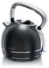 Arendo Bouilloire VINTAGE, 1,7 litre, 2200 W, acier inoxydable brossé, noir